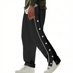Men's Basketball Tear And Pull Sports Casual Sweatpants