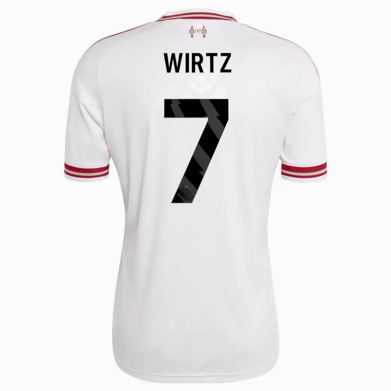Unisex Soccer Shirt Wirtz 2025/26 Away Stadium Replica Jersey - Red Live