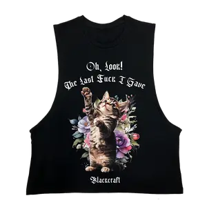 The Last F I Give Kitty Muscle Tee
