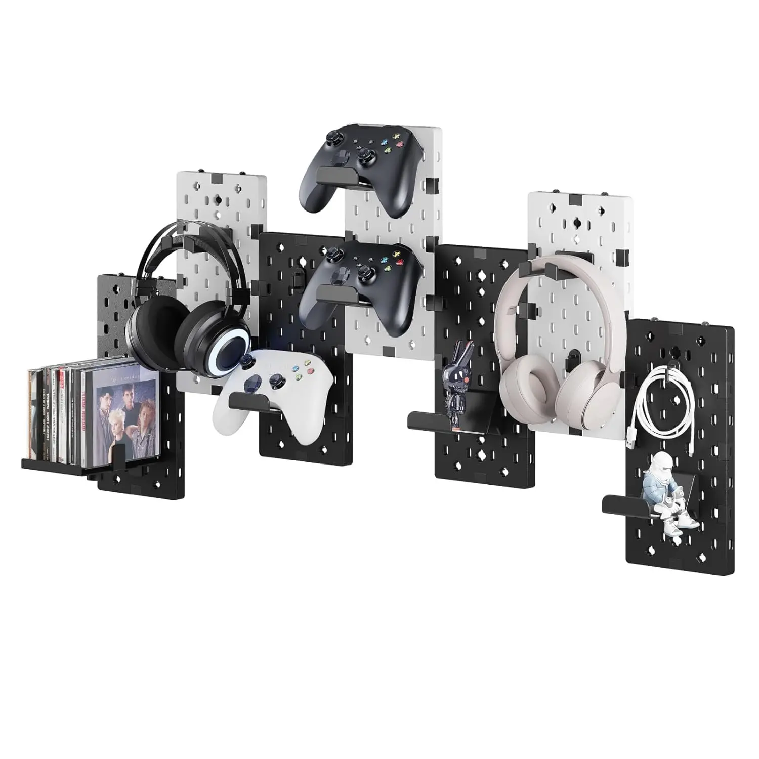 7 PCS (3 White + 4 Black)