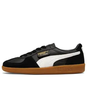 PUMA Palermo Leather 'Black Feather Grey Gum' 396464-03