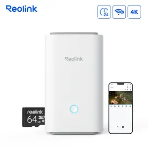 Reolink Home Hub Wireless Security Center Encrypted Local Storage,Multi-Device Manage with 64GB SD Card Privacy Protection Up to 8 Cameras,No Monthly Outdoor Cctv