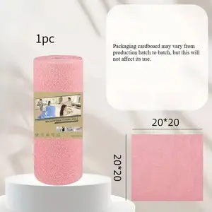 Reusable Microfiber Cleaning Cloth Roll, Thick Towel for Kitchen, Windows, Cars, Cups, One-Step Absorbent Oil Removal