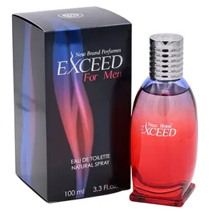 New Brand Men's Eau de Toilette Cologne - EDP Perfume, Floral Musk Scent with Lavender Fragrance Notes, 3.3 fl oz (3.4 oz Equivalent), Packaged Boxed Men's Fragrance, Edp Perfume Fragrance