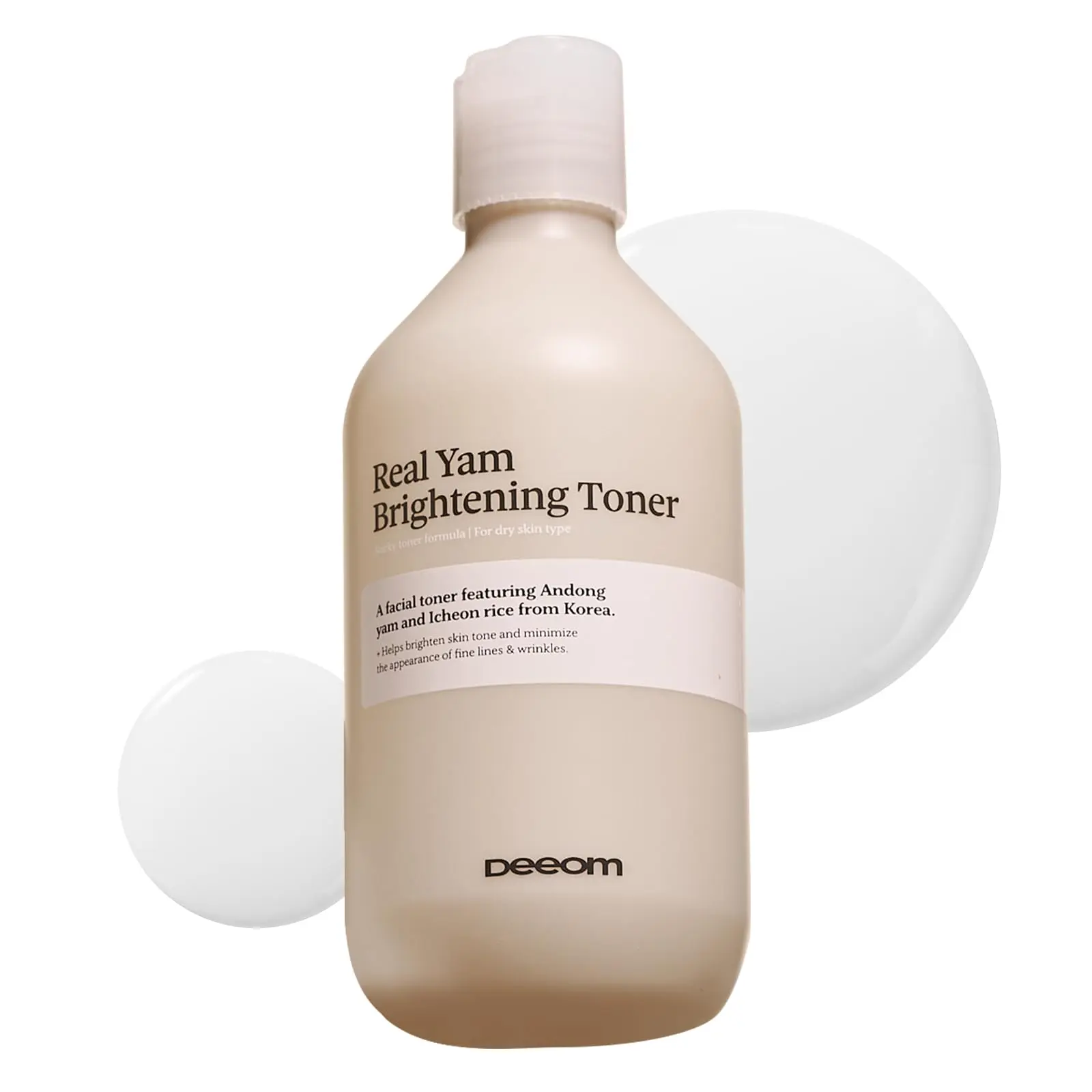 Real Yam Glass Glow Toner: Hydrating K-Beauty Facial Toner Infused With Andong Yam & Icheon Rice, Brightening Anti-Aging Essence Water, Sticky Nourishing Moisturizing Toner For Extremely Dry Dull Skin