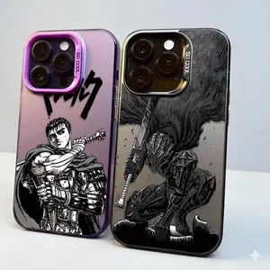 Berserk Anime Guts Hot Blood Manga Phone Case For iPhone 17 Air 16 15 14 13 12 11 Pro Max Plus Protective Hard Case