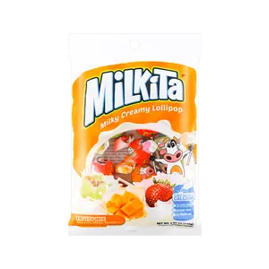 Milkita Lollipop Assorted Fruit Flavors 115g - Bulk Pack of Sweet Candy Treats