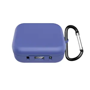 Pure Color Silicone Case for Soundcore P41i Earphones, Perfect Protection, Rechargeable Without Removing, Ideal for Daily Use