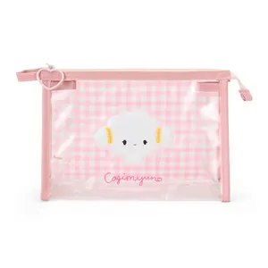Cogimyun Clear Gingham Zipper Pouch