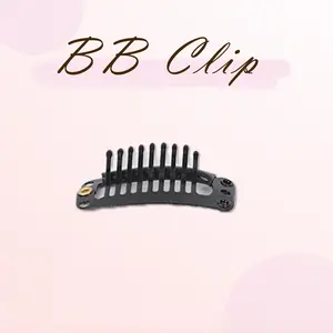 Wig BB Clips, Secure Snap Combs for Wig Caps & Hairpieces