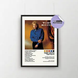 Toby Keith'S Posters / Album Cover Poster / Poster Print Wall Art, Poster No Frame