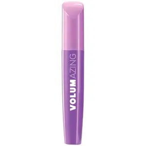 REVLON Volumazing Waterproof Mascara, Long-Lasting Makeup Formula for Dramatic Fanned-Out Volume, Nourishing Carnauba Wax, Oversized Brush, 902 Black, 0.3 oz, Single Item