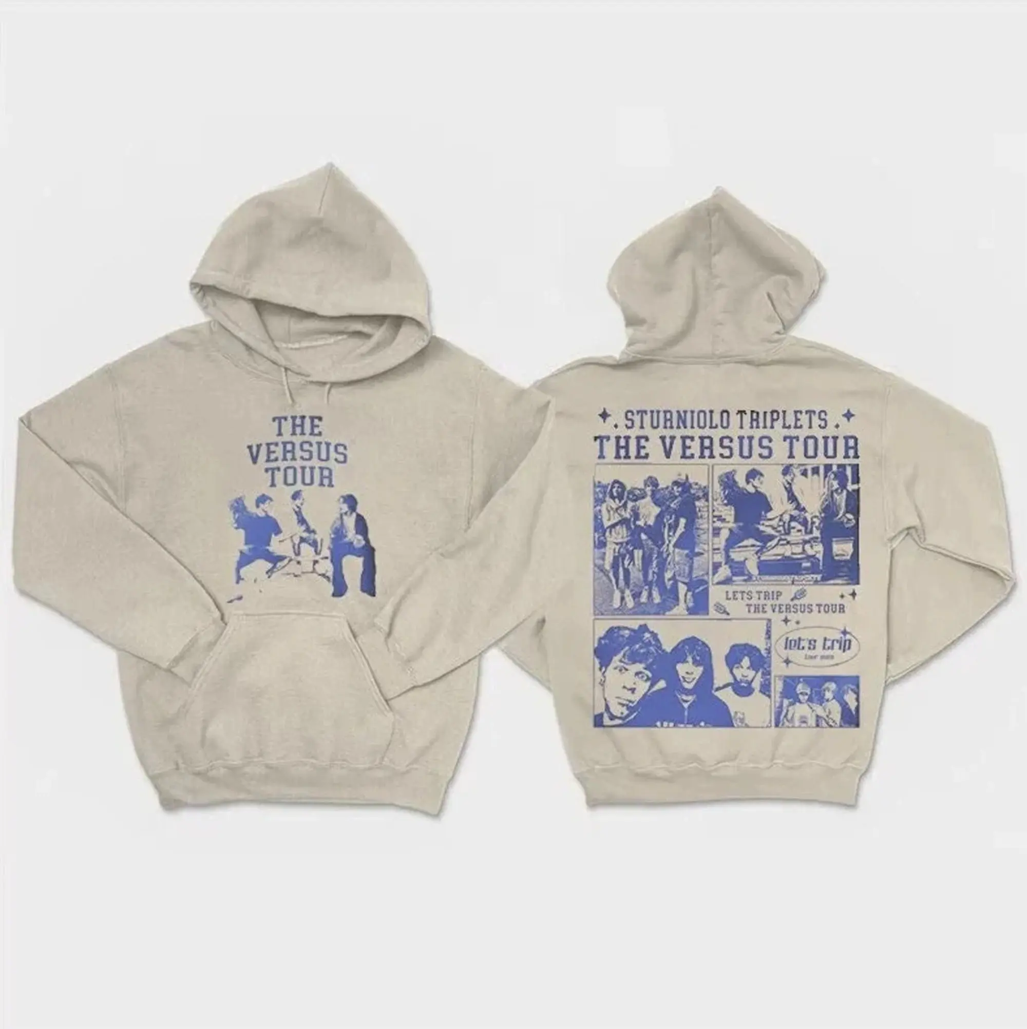 Sturniolo Triplets Iconic Shirt, The Versus Tour 2024 Concert Ticket Vintage 90s Y2K Graphic Tee Fans Gift (2 Side) 030624VACL-12