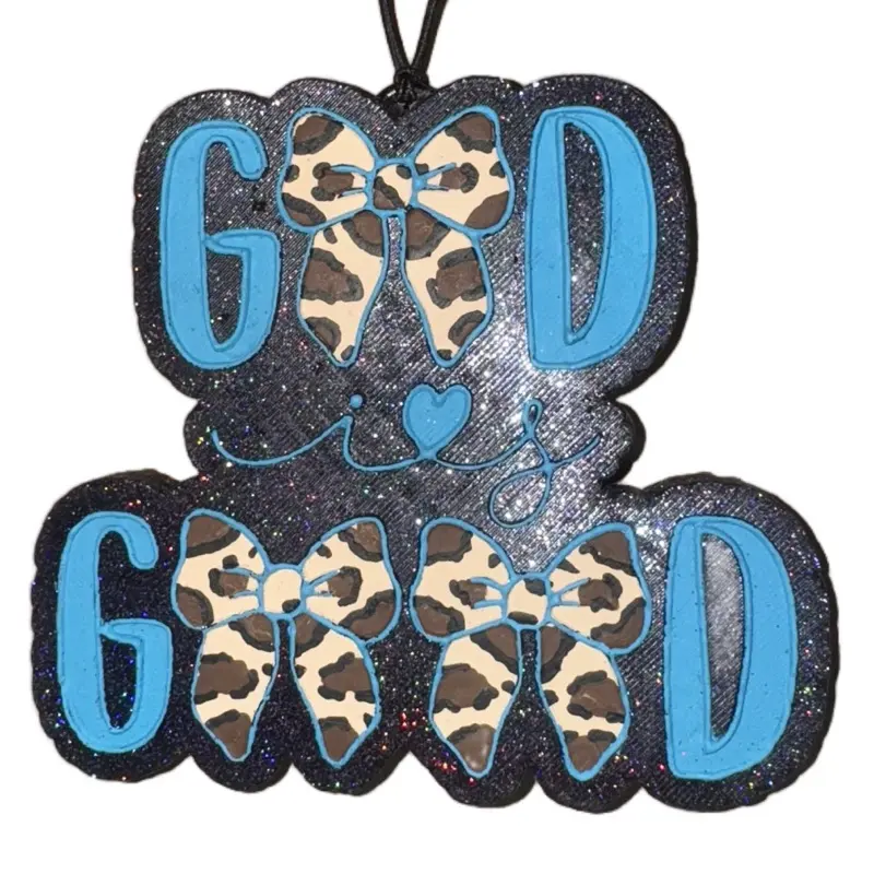 God Is Good Custom Car Air Freshener Car Accessory