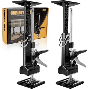 2 Pieces Arm Door Use Board Lifter Clamp Tile Leveling System Jack Tool 880 lb / 400 kg for Floors, Doors, Cabinet Installation,with : Industrial & Scientific