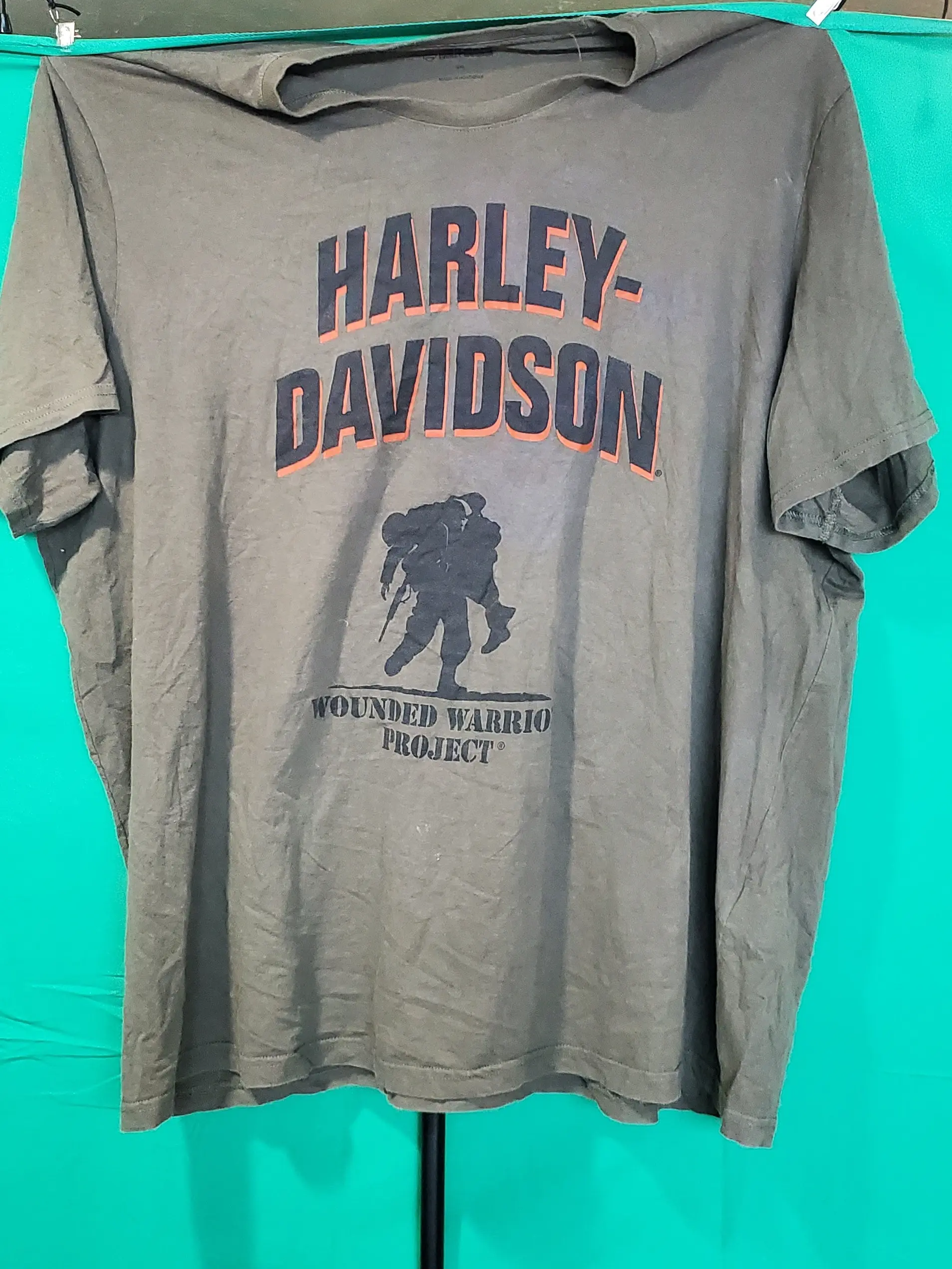 Harley-Davidson HD WWP 4XL Mens Shirt Short Sleeve Wounded Warrior Project Tee