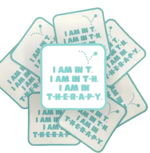 I Am in Therapy Sticker - Deconstruction Sticker - Waterproof Sticker for Laptops & Hydroflasks