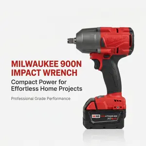 -Milwaukee 2862-20 M18 Brushless 1/2 In High Torque Impact Wrench | Cordless Bare Tool For Heavy Duty Truck Repair Industrial Maintenance | 750 Ft-Lbs Fastening 1100 Ft-Lbs Nut Busting