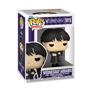 Funko Pop! The Addams Family - Wednesday Addams (Black Coat) #1815  Collectible Pop Vinyl Figure