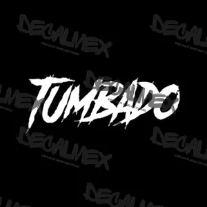 Tumbado Car decal sticker