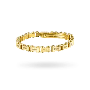 Gold 6MM Bicycle Bracelet