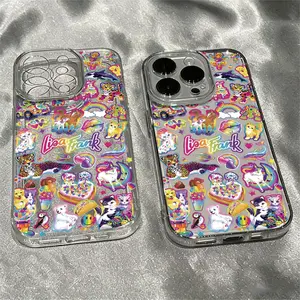 Vintage rainbow stickers Phone Case for iPhone 17 AIR 17 PRO 16 PRO15 PRO MAX 14 PLUS 13 PRO 12 11 PRO XS MAX X XR Plus and Samsung Galaxy S22 to Galaxy S25 PLUS Ultra Shockproof Protective Cover Full Protection Anti-Drop