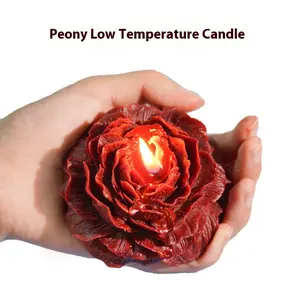 sm Low temperature Candle Mood Bronzing 45 degrees Peony Rose Handmade Aromatherapy wax easy to clean toy