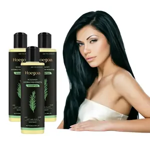 3 bottles of rosemary shampoo, containing rosemary extract and vitamin E, deep cleaning, mild moisturizing, plump herbal essence shampoo, suitable for all hair types, moisturizing, natural ingredients, suitable for men and women, suitable for all hair typ