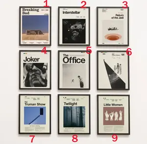 Custom Minimalist Movie Poster, Movie Poster