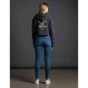 OMINA Studio — State of Mind Washed Raw Edge Heavyweight Hoodie