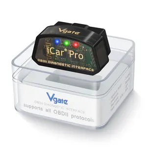 Perfect Father’s Day Present Vgate iCar Pro Wireless OBD2 Scanner, Daily & Road Trip Essential Car Code Reader, Easy Use Engine Fault Diagnostic Tool For Family Car Owners Dad Gift