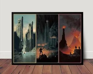 Lord Of The Rings Movie Poster