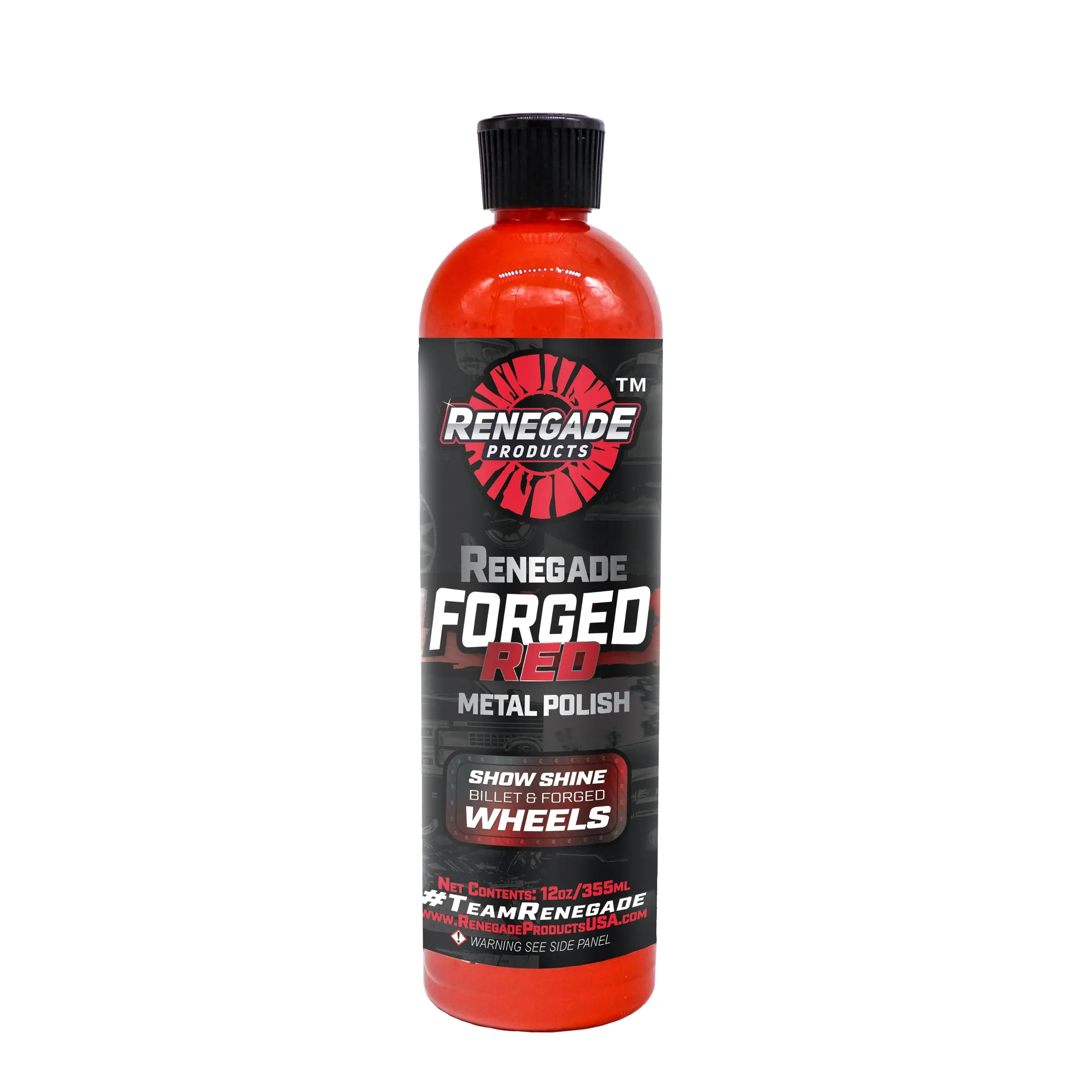 Renegade Products Forged Red Metal Polish 12oz – Aluminum Wheel Polish for Forged & Billet Rims | Shine, Protect & Prevent Oxidation Renegade Products Forged Red Metal Polish 12oz – Aluminum Wheel Polish for Forged & Billet Rims | Shine, Protect & Prevent Oxidation