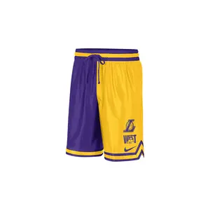 LA LAKERS COURTSIDE NBA GRAPHIC SHORTS "Purple" DR9350 728