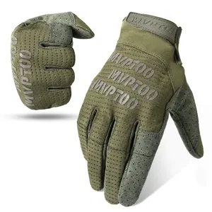 Outdoor Protective Gloves Touchscreen Breathable Sports Gloves for Cycling Hiking Fishing Camping Working Tactical Gloves Full Finger Hand Protection Gear Golf Gloves