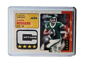 Aaron Rodgers 2024 Panini Captains NFL #23 Card New York Jets 1/351