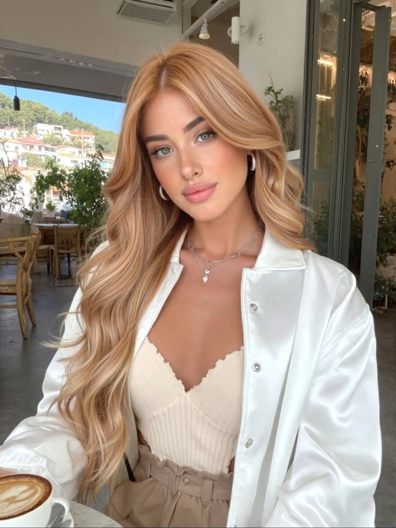 Topshe Lace Frontal Wig 13x6, Almond Color, Women Natural Look Hair Clips, Comfortable Breathable Easy Maintenance Daily Wear, Elegant Wig, Lace Closure Wigs, Go Frontal Wig, Natural Looking Wigs