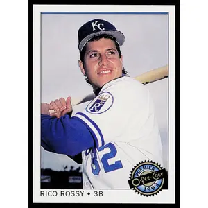 Rico Rossy 1993 O-Pee-Chee Premier #123 Kansas City Royals