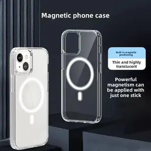 Magnetic Phone case For APPLE IPHONE 12 12PRO 12PROMAX 13 13PRO 13PROMAX Soft casing Shockproof Protective cover