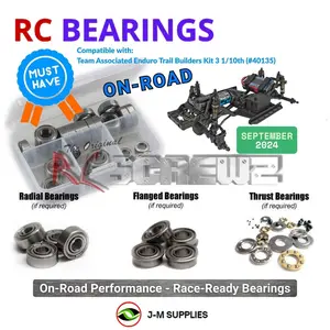 RCScrewZ Metal Shielded Bearing Kit asc155b for Team Associated Element RC Enduro Trail Truck Builder's Kit 3 1/10 Electric 4WD Off-Road Rock Crawler (#40135) | RCX