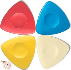 4 Pack Tailors Chalk, Sewing Chalk for Fabric, Professional Washable Triangle Fabric Marker for Quilting, Crafts, Sewing Supplies Accessories