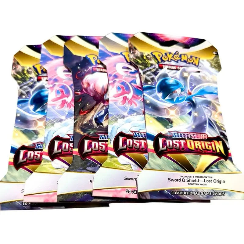 pokemon booster box lost origin card list Origin: Giratina VSTAR plunges the world into the abyssal shadow of the Lost Zone Pokemon Lost Origin Sleeved Booster