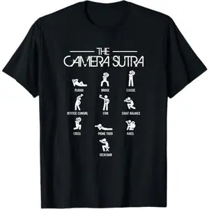 Photographer Gifts - The Camera Sutra - Photography Gift T-Shirt