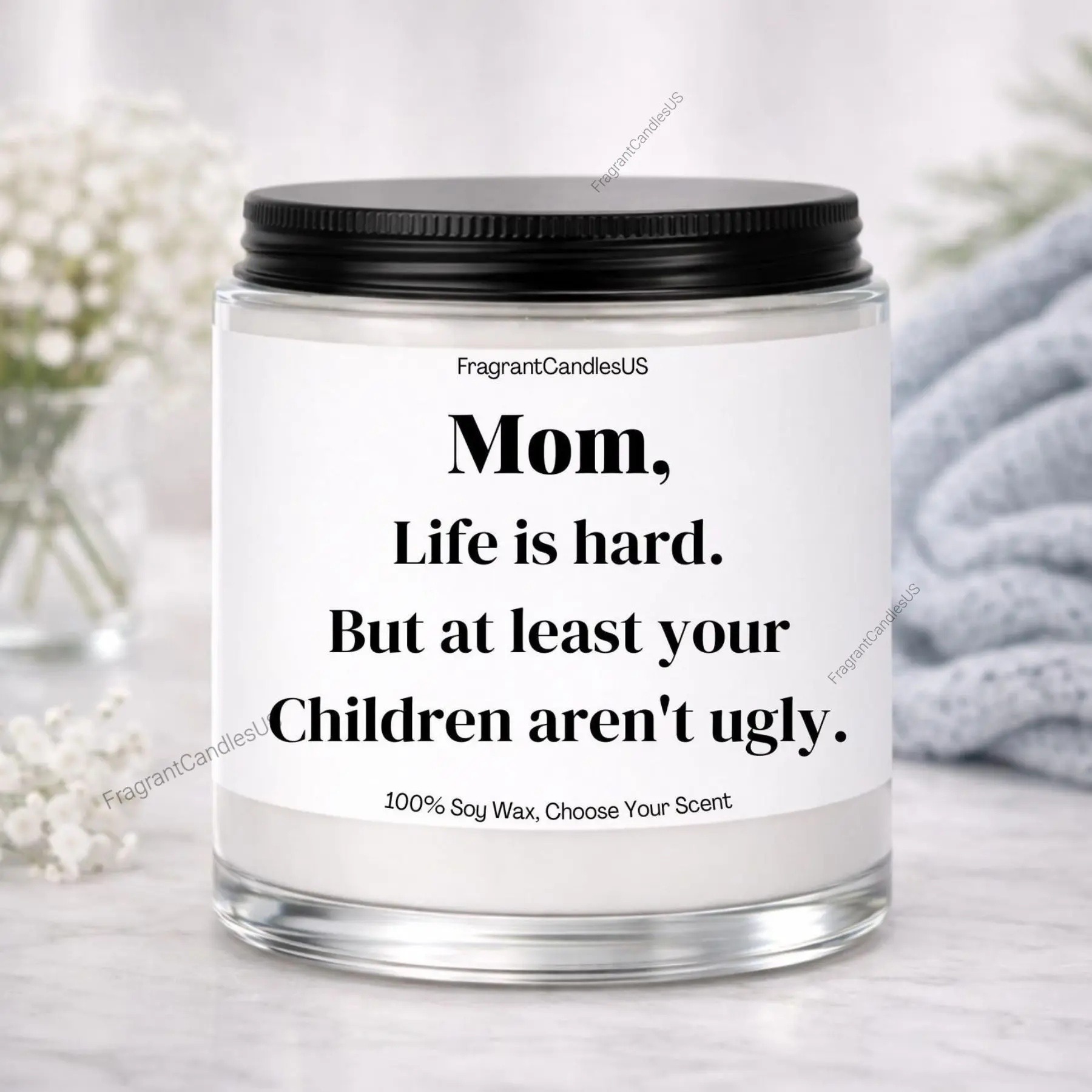 Mothers Day Gifts for Mom, Mom Gifts, Candles for mom Nana, Ideal for Mother’s Day & Birthday Presents from Daughter, unique birthday gifts for mom, Mom candle, Scented Soy candle, Birthday candles, Mother gifts, Mom special candle, Lavender candle