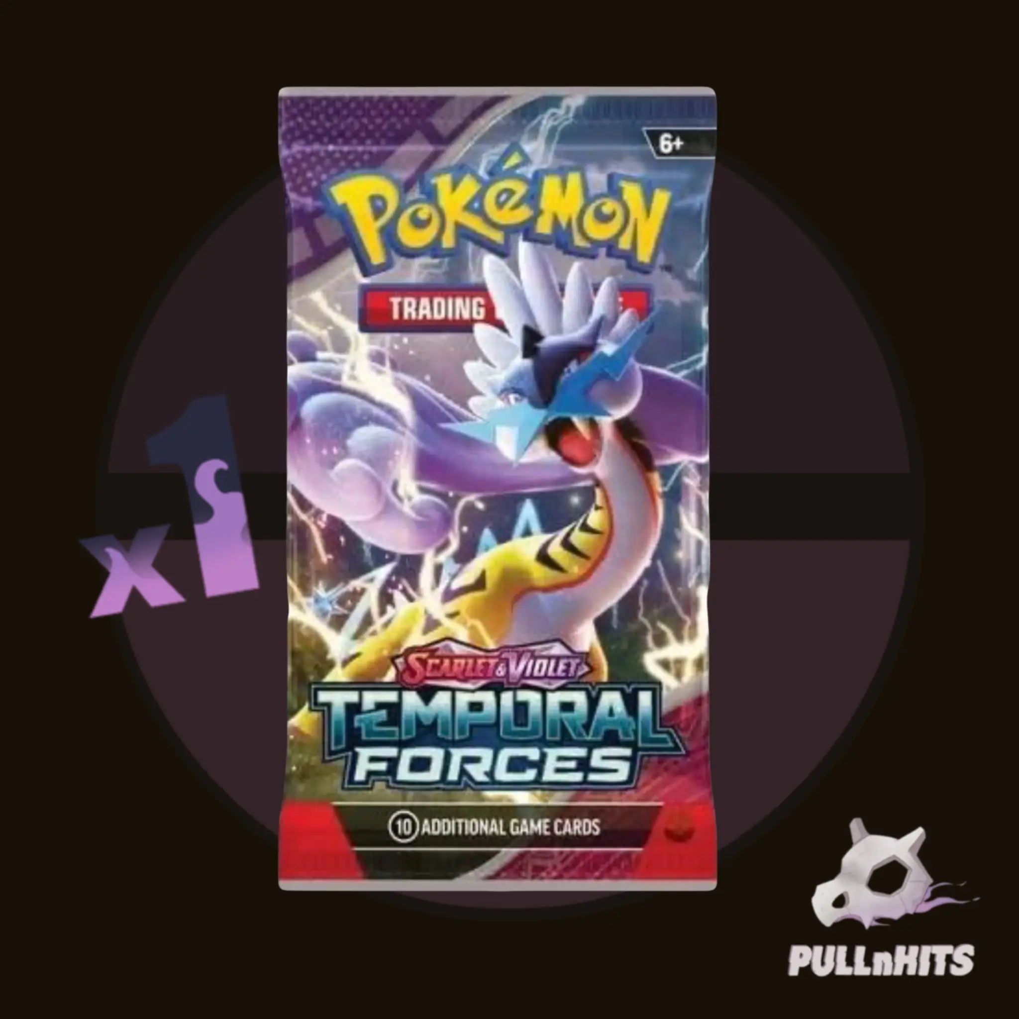 SV Temporal Forces Booster Pack Pokemon Trading Card Game