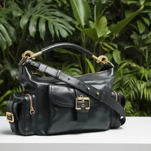 Pre-owned Chloé Leather Shoulder Bags Chloe Camera Bag Black New