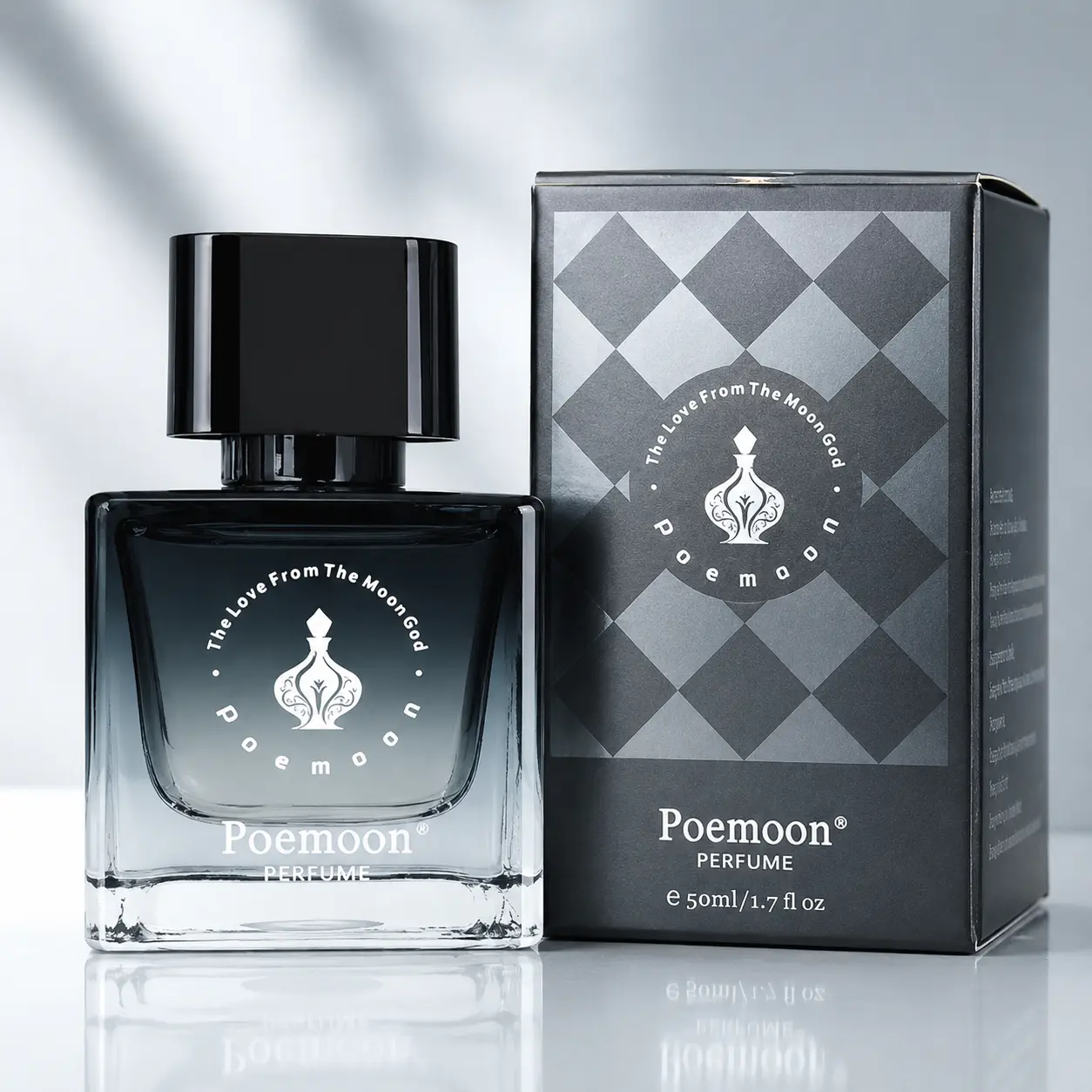 Men's Cologne Perfume with Fresh Bergamot Scent, Aromatic Masculine Fragrance for Men, 50ml Spray Bottle