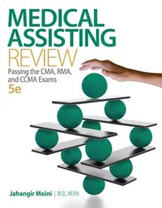 USED-Medical Assisting Review: Passing The CMA, RMA, and CCMA Exams by Jahangir Moini (Paperback)