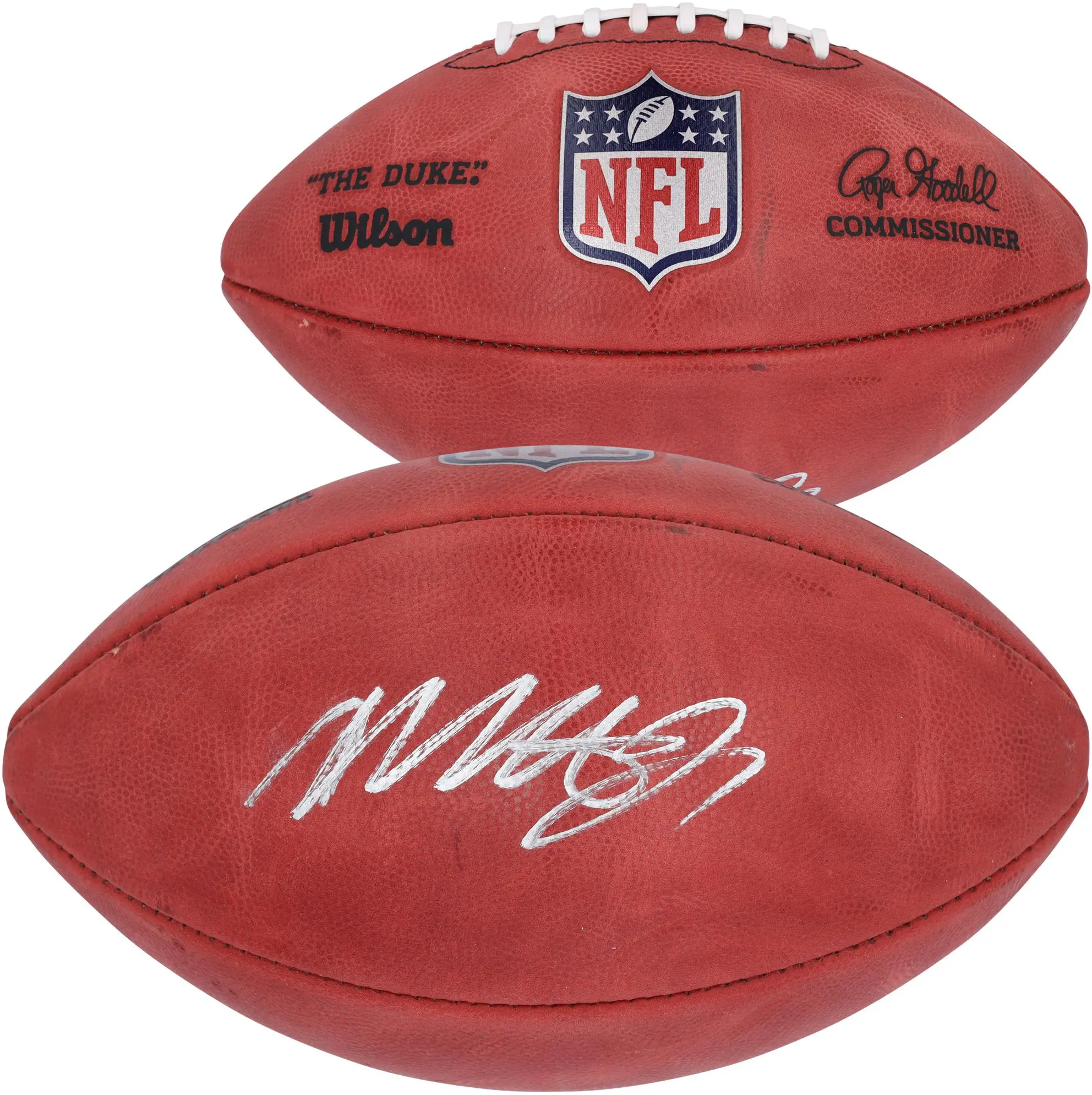 Mecole Hardman Kansas City Chiefs Autographed Duke Full Color Football - Fanatics Authentic Certified