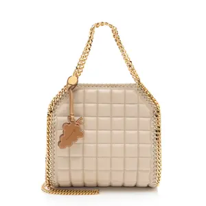 Pre-owned Stella McCartney Leather Tote Bags Quilted Faux Falabella Mini Tote